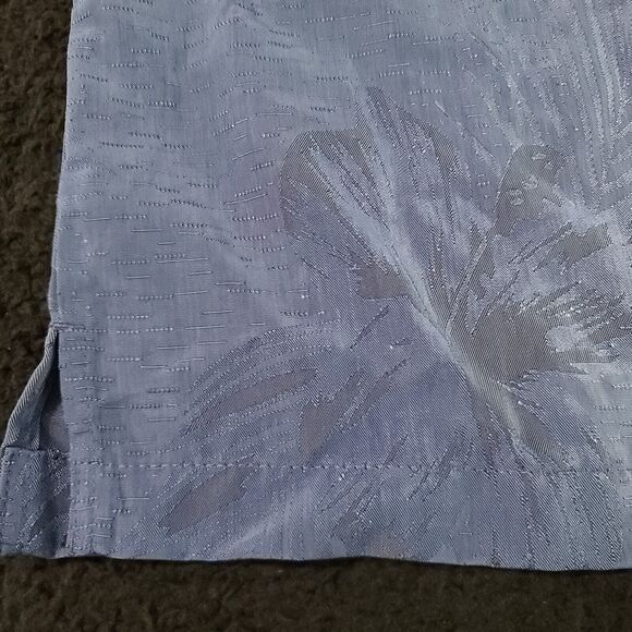 Cubavera Mens Button-Up Shirt Blue Size Small Polyester Short Sleeve Collar - Picture 11 of 12